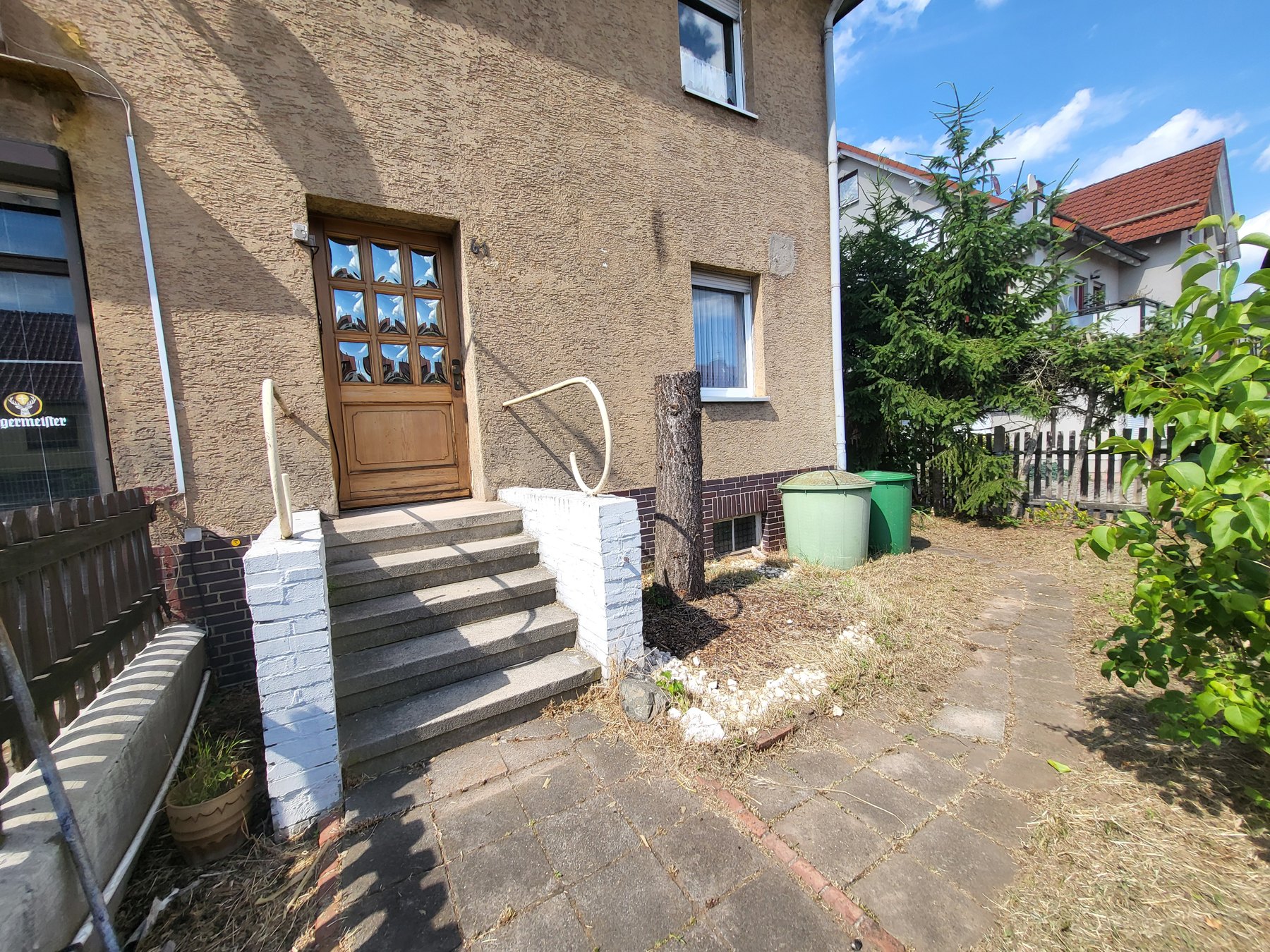 Kuechen- und Technikhinweis der Ferienwohnung im 1. Obergeschoss in Nordhausen